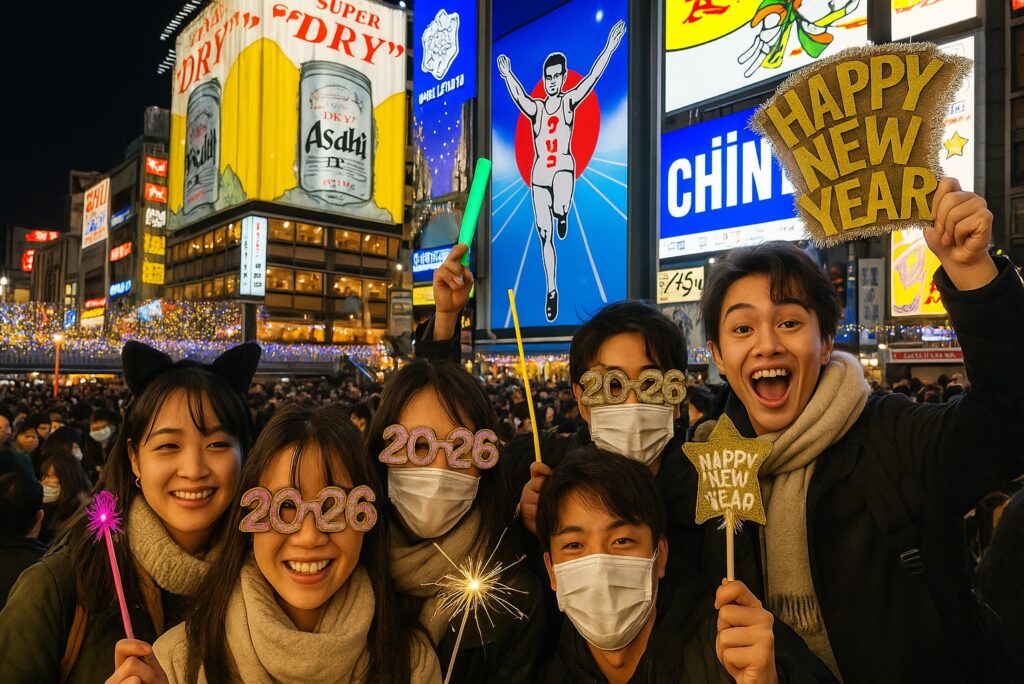 Countdown Osaka 2026 — Ringing in the New Year Across the City